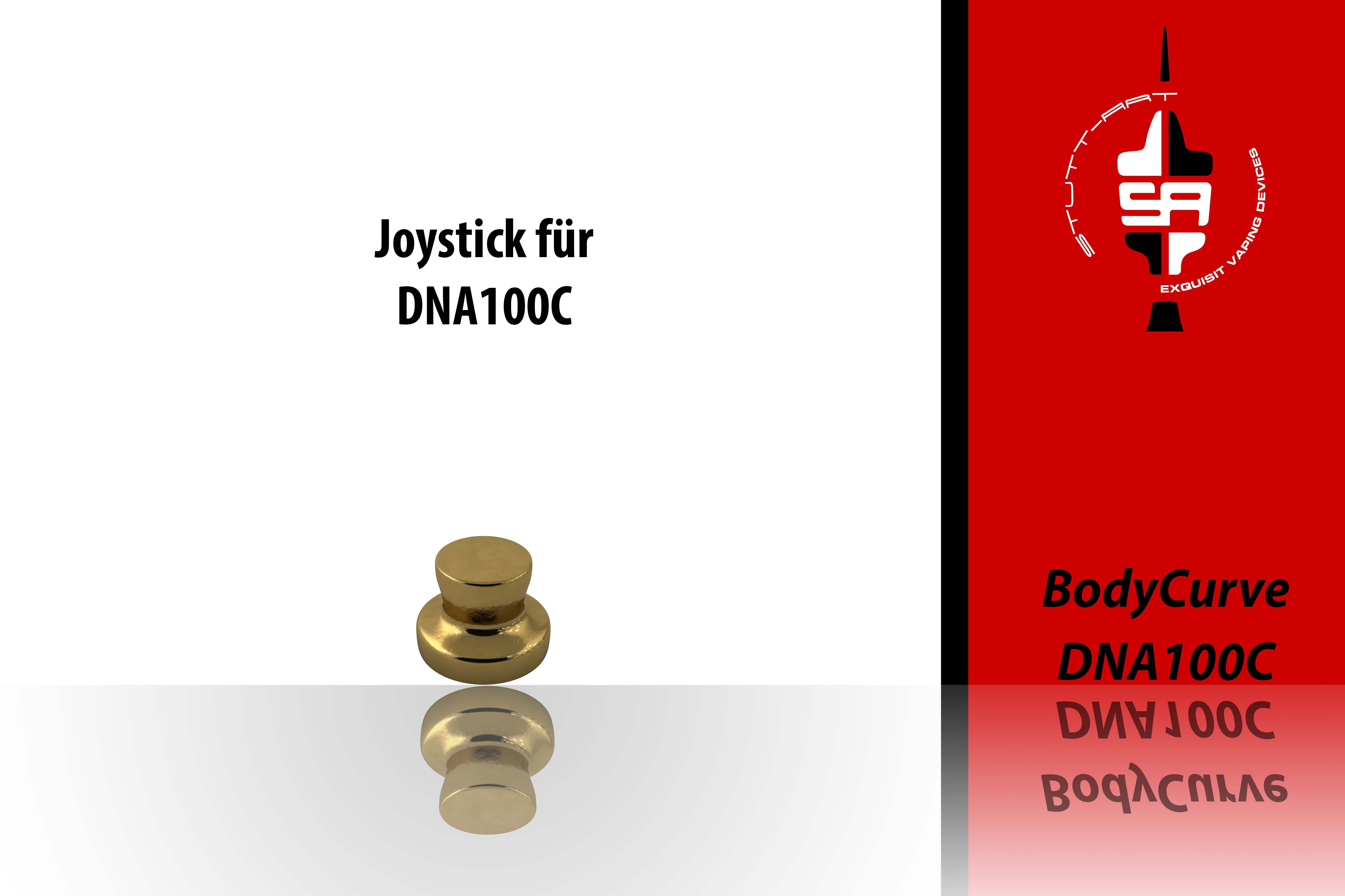 Joystick für Bodycurve DNA100C Joystick Bodycurve DNA100C: Messing