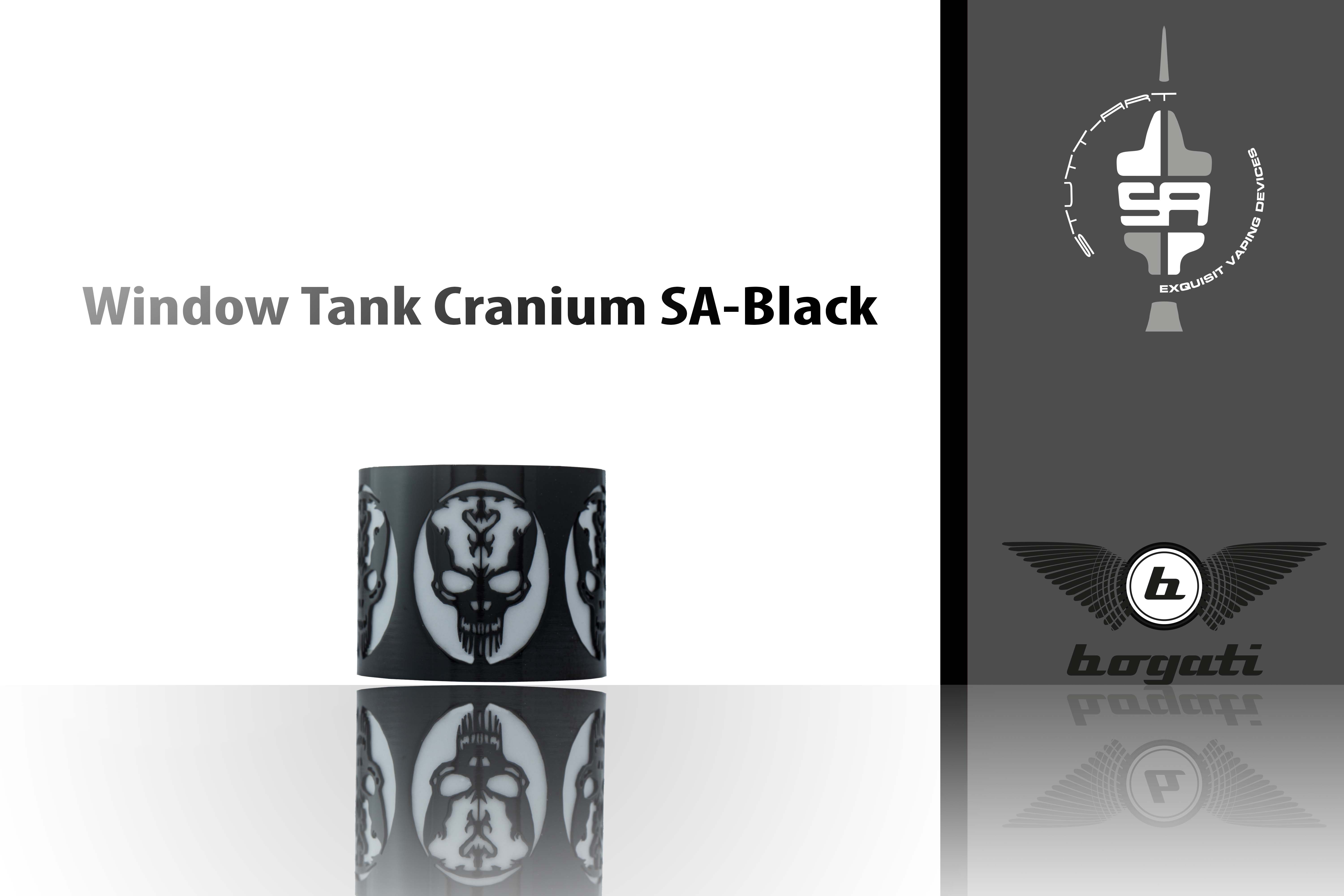 Bogati & Xent Window Tank Cranium SA-Black